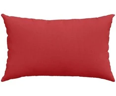Sofa Pagalvės 2 pcs Raudona 50 x 30 cm audinys