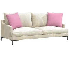 Sofa Pagalvės 2 pcs Rožinė 50 x 50 cm audinys