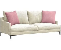 Sofa Pagalvės 2 pcs Rožinė 50 x 50 cm Kordūrinis audinys