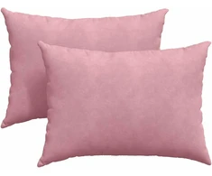 Sofa Pagalvės 2 pcs Rožinė 70 x 50 cm Kordūrinis audinys
