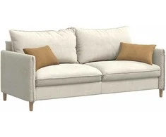 Sofa Pagalvės 2 pcs Ruda 50 x 30 cm Kordūrinis audinys