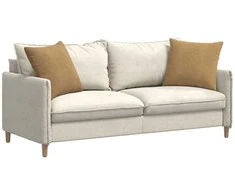 Sofa Pagalvės 2 pcs Ruda 50 x 50 cm Kordūrinis audinys