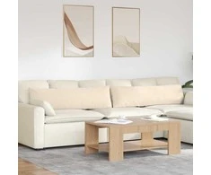 Sofa Pagalvės 2 pcs Smėlio 145 x 40 cm audinys