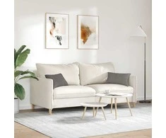 Sofa Pagalvės 2 pcs Šviesiai pilka 50 x 30 cm
