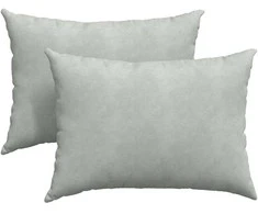 Sofa Pagalvės 2 pcs Šviesiai pilka 70 x 50 cm