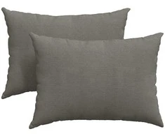 Sofa Pagalvės 2 pcs Šviesiai pilka 70 x 50 cm