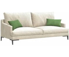 Sofa Pagalvės 2 pcs Šviesiai žalia 50 x 30 cm