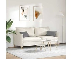 Sofa Pagalvės 2 vnt. audinys Tamsiai pilka 50 x 30 cm