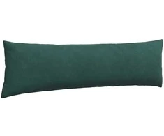 Sofa Pagalvės 2 pcs Tamsiai žalia 145 x 40 cm