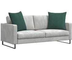 Sofa Pagalvės 2 pcs Tamsiai žalia 80 x 80 cm Kordūrinis audinys