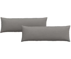 Sofa Pagalvės 2 pcs Tortora 120 x 40 cm audinys