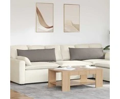 Sofa Pagalvės 2 pcs Tortora 120 x 40 cm audinys