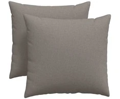 Sofa Pagalvės 2 pcs Tortora 45 x 45 cm audinys