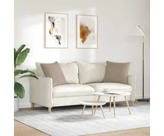 Sofa Pagalvės 2 vnt. audinys Tortora 50 x 50 cm