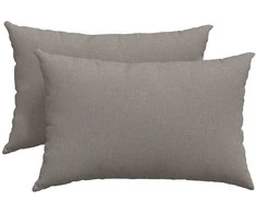 Sofa Pagalvės 2 pcs Tortora 60 x 40 cm audinys
