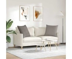 Sofa Pagalvės 2 vnt. audinys Tortora 60 x 60 cm