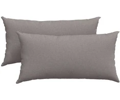 Sofa Pagalvės 2 pcs Tortora 80 x 40 cm audinys
