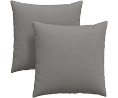 Sofa Pagalvės 2 pcs Tortora 80 x 80 cm audinys