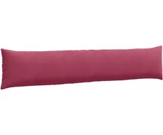 Sofa Pagalvės 2 pcs Vyno raudona 200 x 40 cm Kordūrinis audinys
