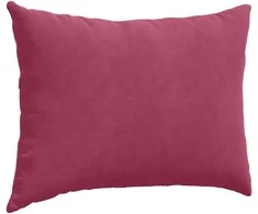 Sofa Pagalvės 2 pcs Vyno raudona 70 x 50 cm Kordūrinis audinys