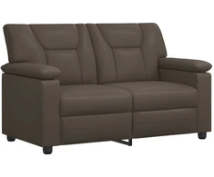 Sofa Pilka 151 x 85 x 93 cm Dirbtinė oda