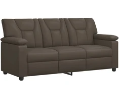 Sofa Pilka 191 x 85 x 93 cm Dirbtinė oda