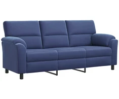 Sofa Policijos mėlyna 214 x 85 x 93 cm Aksomas