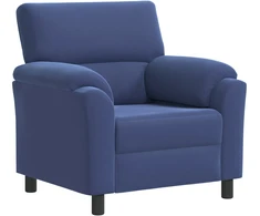 Sofa Policijos mėlyna 94 x 85 x 93 cm Aksomas
