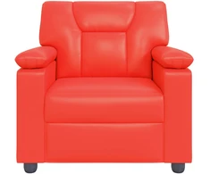 Sofa Raudona 91 x 85 x 93 cm Dirbtinė oda