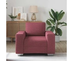 Sofa Kėdė Vyno raudona 100 cm audinys