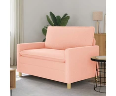 Sofa Rožinė 126 x 81 x 87,5 cm Audinys