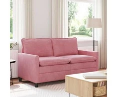 Sofa Rožinė 156 x 81 x 87,5 cm Aksomas