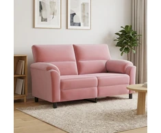 Sofa Rožinė 174 x 85 x 93 cm Aksomas