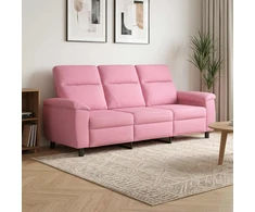 Sofa Rožinė 214 x 90 x 95 cm Audinys