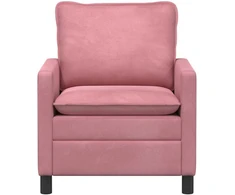 Sofa Rožinė 76 x 81 x 87,5 cm Aksomas