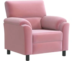 Sofa Rožinė 94 x 85 x 93 cm Aksomas