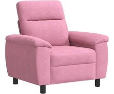 Sofa Rožinė 95 x 90 x 95 cm Audinys