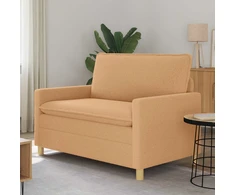 Sofa Smėlio 126 x 81 x 87,5 cm Audinys
