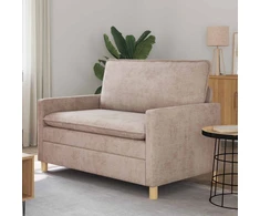 Sofa Smėlio 126 x 81 x 87,5 cm Poliesteris