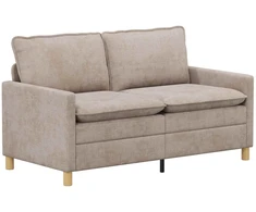 Sofa Smėlio 156 x 81 x 87,5 cm Poliesteris