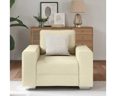 Sofa Kėdė Kreminė 100 cm audinys