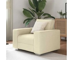 Sofa Kėdė Kreminė 100 cm audinys