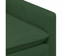 Sofa Sofos komplektas 2 vnt. Džiunglių žalia Audinys