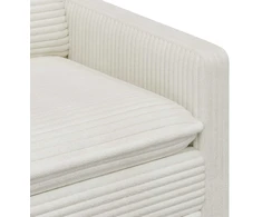 Sofa Sofos komplektas 2 vnt. Kreminė Poliesteris