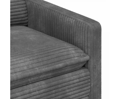 Sofa Sofos komplektas 2 vnt. Šviesiai pilka Poliesteris