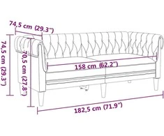 Svetainės sofa 2 vnt. Tamsiai pilka audinys