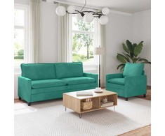 Sofa Sofos komplektas 2 pcs Turkio Aksomas
