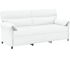 Sofa Sofos komplektas 2 vnt. Balta Audinys