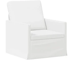 Sofa Sofos komplektas 2 vnt. Balta Audinys