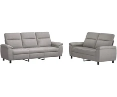Sofa Sofos komplektas 2 vnt. Debesų pilka Audinys